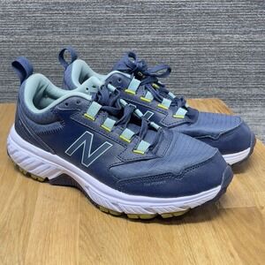 New Balance 510v5 Women Size 9 Trail Running Shoes Blue Low Hiking Sneakers